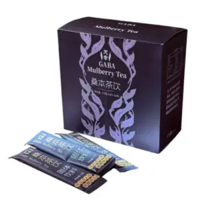 Чай габа GABA 270 г 2025р Mulberry Tea з листям шовковиці та стевією, 9 г х 30 стіків